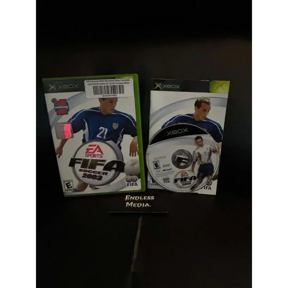 FIFA 2003 Microsoft Xbox CIB Video Game